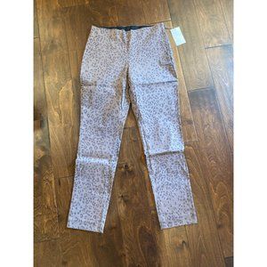 A New Day Women Animal Print Brown Pants